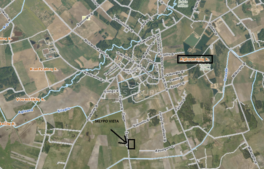 Parduodamas  sklypas Žagarų g., Agluonėnų k., Klaipėdos r. sav., 110 a ploto 2