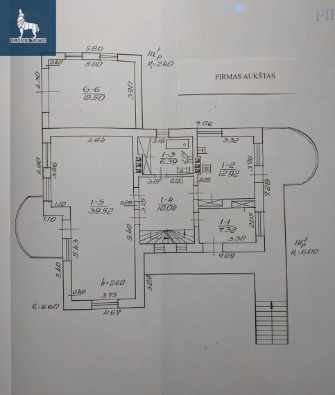 Parduodamas namas Jurbarko r. sav., Smalininkų k., Intako g., 298 m2 ploto, 2 aukštai 17
