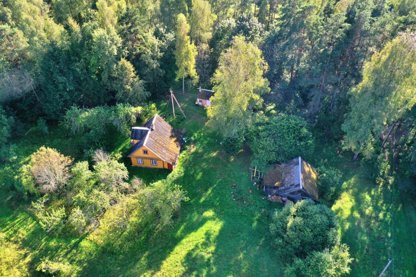 Parduodamas namas Beržų g., Raistiniškių k., Zarasų r. sav., 59 m² ploto 3 kambariai 2