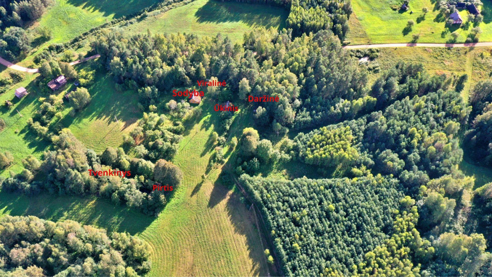 Parduodamas namas Beržų g., Raistiniškių k., Zarasų r. sav., 59 m² ploto 3 kambariai 6