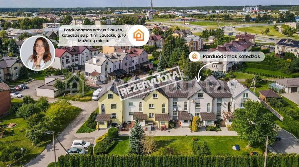 Parduodamas namas Jautakių g., Mažeikių m., Mažeikių r. sav., 194.91 m2 ploto, 2 aukštai 1