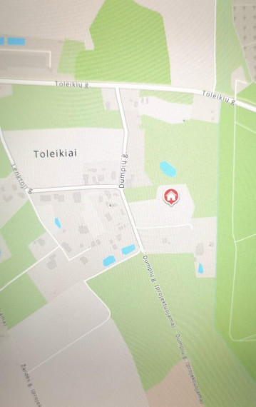 Parduodamas daugiaaukštės gyvenamosios paskirties sklypas Dumpių g., Toleikių k., Klaipėdos r. sav., 157.4 a ploto 6