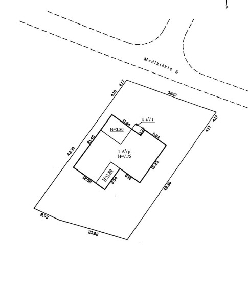 Parduodamos administracinės, gamybinės, kitos paskirties, paslaugų, prekybos, sandėliavimo patalpos Medikiškių g., Kalino k., Vilniaus r. sav., 612.36 m2 ploto 35