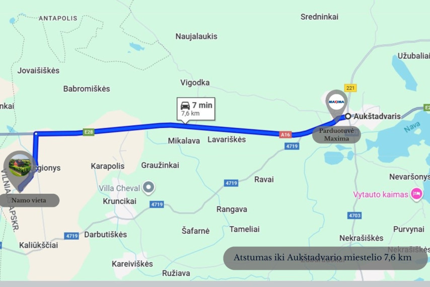 Parduodamas namas Beržų g., Jurgionių k., Trakų r. sav., 150 m2 ploto, 2 aukštai 35