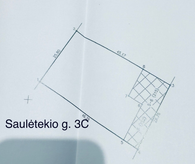 Parduodamas  sklypas Saulėtekio g., Voveriškių k., Šiaulių r. sav., 12 a ploto 18