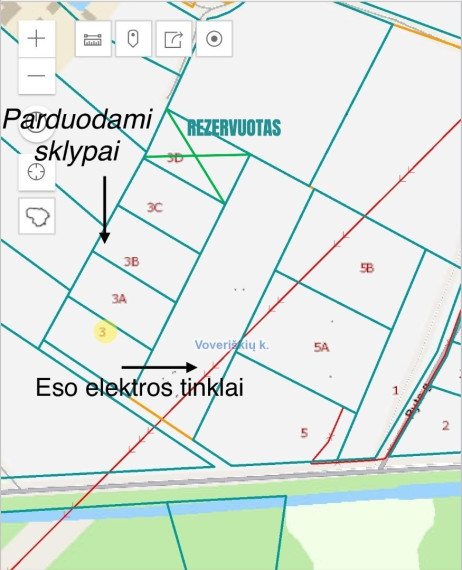 Parduodamas  sklypas Saulėtekio g., Voveriškių k., Šiaulių r. sav., 12 a ploto 14