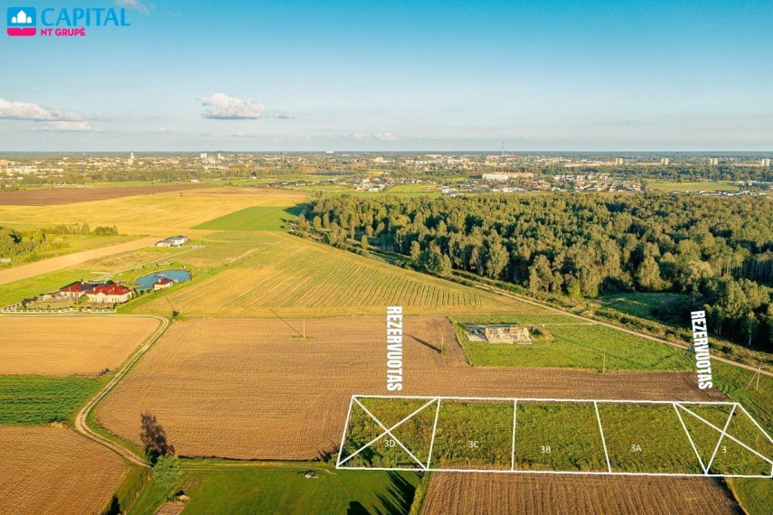 Parduodamas  sklypas Saulėtekio g., Voveriškių k., Šiaulių r. sav., 12 a ploto 2