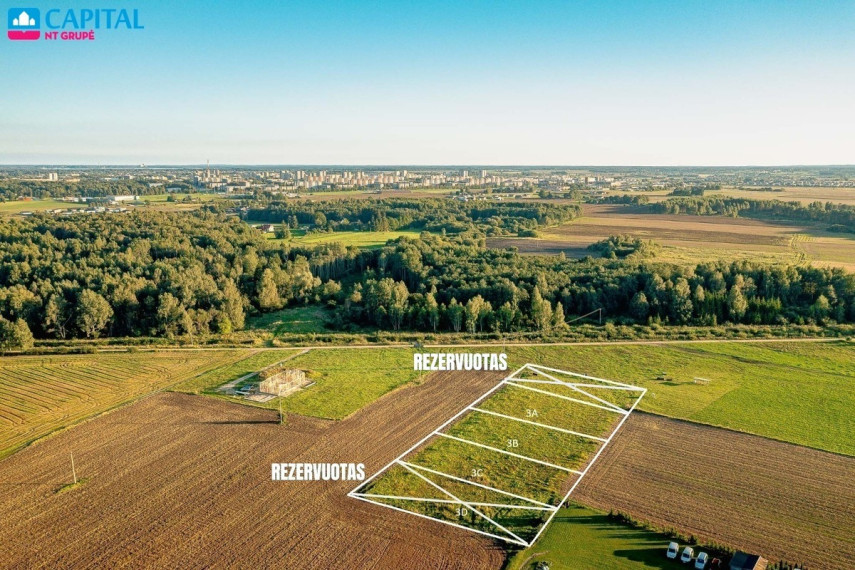 Parduodamas  sklypas Saulėtekio g., Voveriškių k., Šiaulių r. sav., 12 a ploto 3