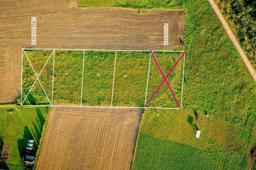 Parduodamas  sklypas Saulėtekio g., Voveriškių k., Šiaulių r. sav., 12 a ploto 4