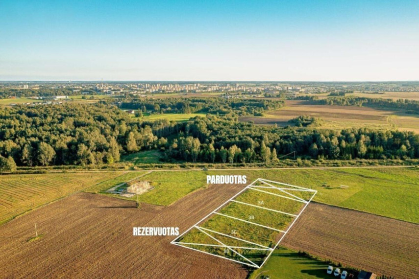 Parduodamas  sklypas Saulėtekio g., Voveriškių k., Šiaulių r. sav., 12 a ploto 12
