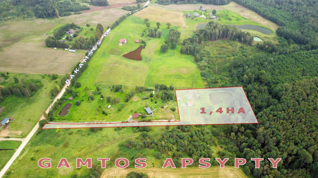 Parduodamas  sklypas Pikeliškių g., Daučionių k., Vilniaus r. sav., 140 a ploto 9