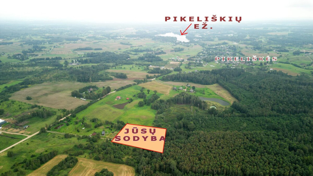 Parduodamas  sklypas Pikeliškių g., Daučionių k., Vilniaus r. sav., 140 a ploto 7