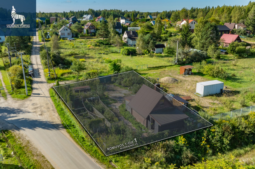 Parduodamas namas Vilniaus r. sav., Blūdikalnio vs., Romuvos 1-oji, 31 m2 ploto, 1 aukštai 13