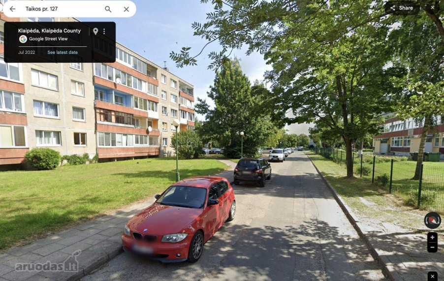 Parduodamas butas Taikos pr., Žardininkai, Klaipėdos m., Klaipėdos m. sav., 47.3 m² ploto 2 kambariai 1