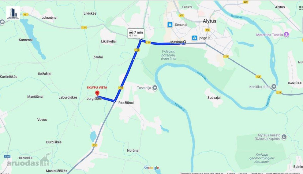 Parduodamas sklypas Ateities g., Jurgiškių k., Alytaus r. sav., 23.00 a ploto 1
