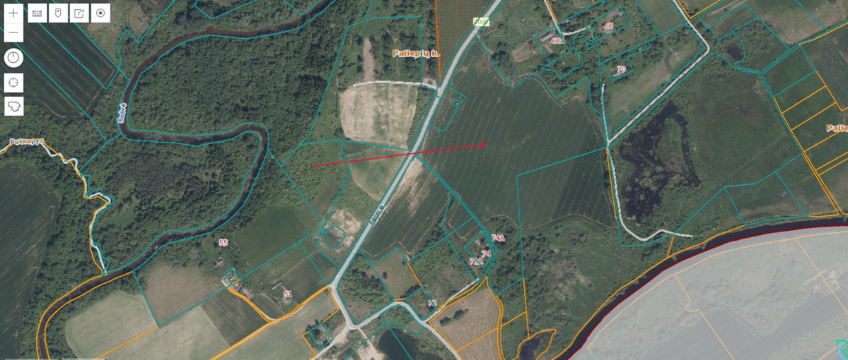 Parduodamas sklypas Paliepių k., 9,6 Ha ploto 2