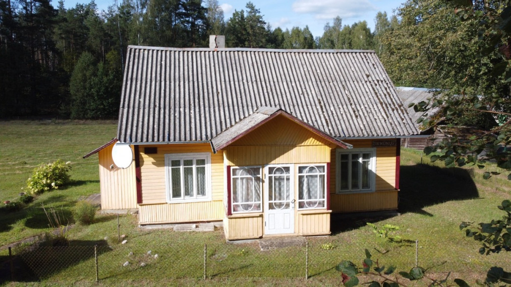 Parduodamas namas Žirmūnų g., Ašašninkų k., Varėnos r. sav., 51 m2 ploto 2