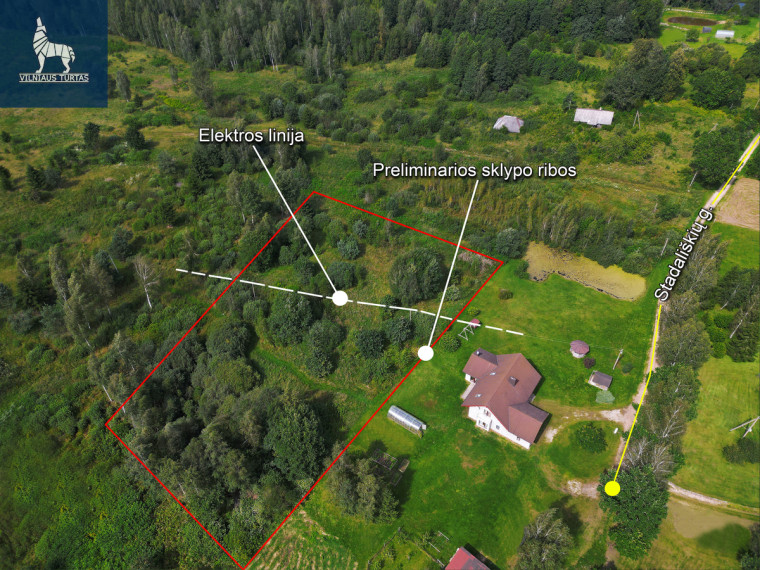 Parduodamas kitos paskirties sklypas Stadališkių g., Stadališkių k., Vilniaus r. sav., 65 a ploto 8