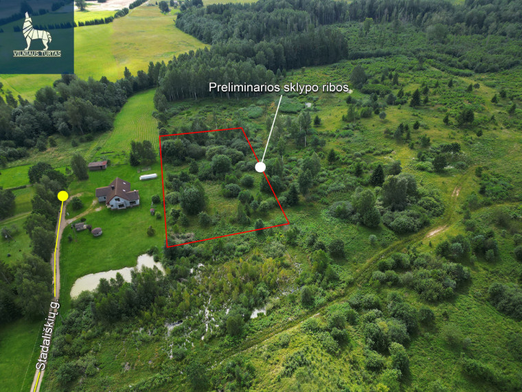 Parduodamas kitos paskirties sklypas Stadališkių g., Stadališkių k., Vilniaus r. sav., 65 a ploto 3