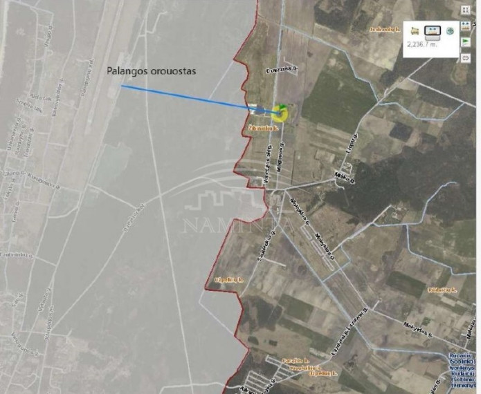 Parduodamas  sklypas Žibininkų k., Kretingos r. sav., 10 a ploto 1
