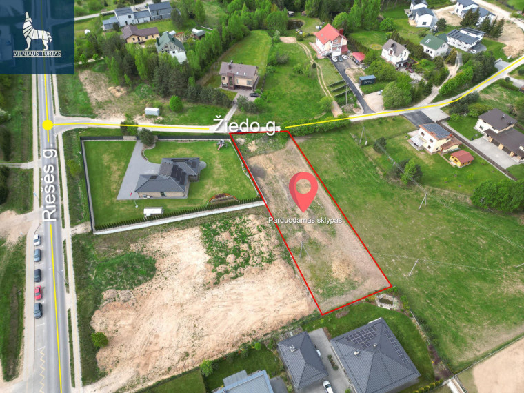 Parduodamas kitos paskirties sklypas Žiedo g., Riešės k., Vilniaus r. sav., 20.26 a ploto 7