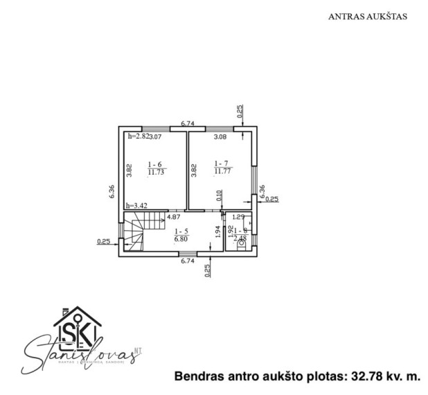 PARDUODAMAS SODO NAMAS SU ŪKINIU PASTATU KUMPONUOSE, ELNIŲ TAK. 5 7