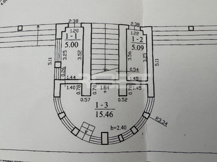 Nuomojamos paslaugų, prekybos patalpos Lyros g., Dainiai, Šiaulių m., Šiaulių m. sav., 25.55 m2 ploto 2
