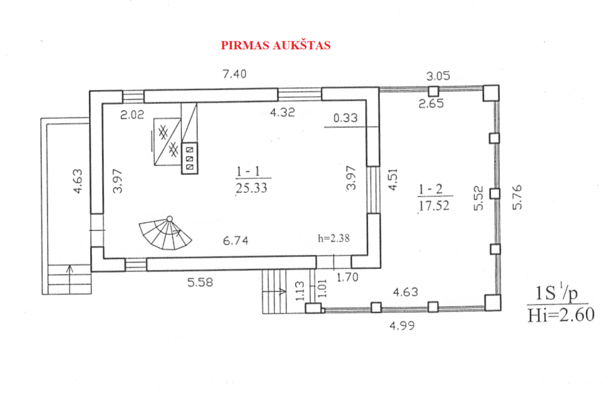 Parduodamas namas Rėkyva, Šiaulių m., Šiaulių m. sav., 110.38 m² ploto 3 kambariai 33