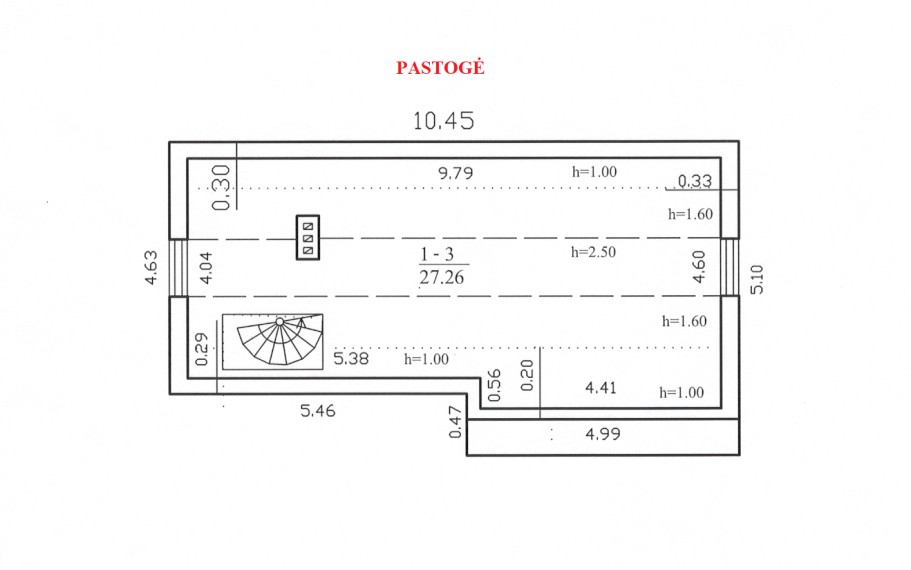 Parduodamas namas Rėkyva, Šiaulių m., Šiaulių m. sav., 110.38 m² ploto 3 kambariai 34