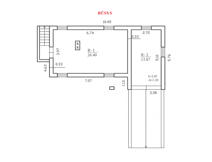 Parduodamas namas Rėkyva, Šiaulių m., Šiaulių m. sav., 110.38 m² ploto 3 kambariai 35