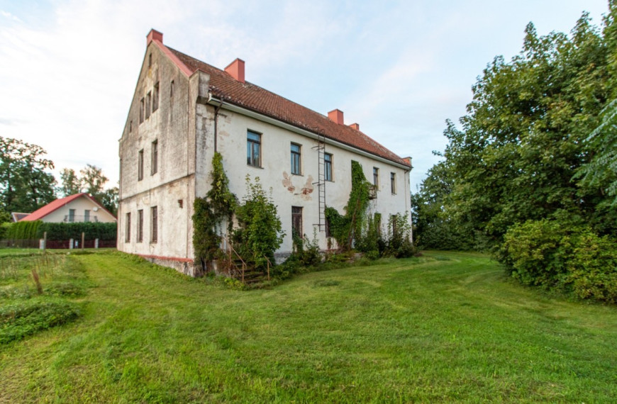 Parduodamos administracinės, gamybinės, kitos paskirties, paslaugų, prekybos patalpos Nemuno g., Smalininkų m., Jurbarko r. sav., 545.83 m2 ploto 1