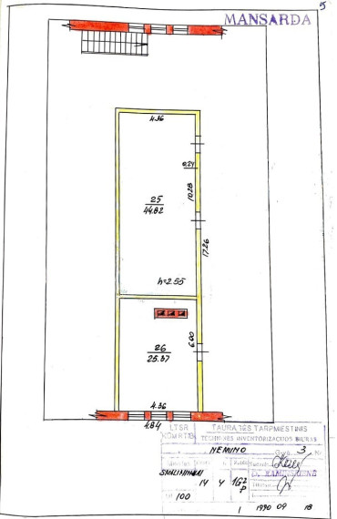 Parduodamos administracinės, gamybinės, kitos paskirties, paslaugų, prekybos patalpos Nemuno g., Smalininkų m., Jurbarko r. sav., 545.83 m2 ploto 13