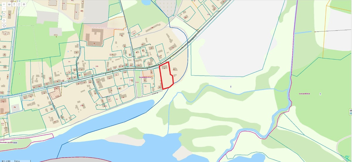 Parduodamos administracinės, gamybinės, kitos paskirties, paslaugų, prekybos patalpos Nemuno g., Smalininkų m., Jurbarko r. sav., 545.83 m2 ploto 27