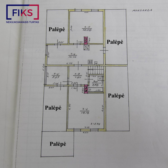 Parduodamas butas Miško g., Prienlaukio k., Prienų r. sav., 64.41 m² ploto 3 kambariai 21