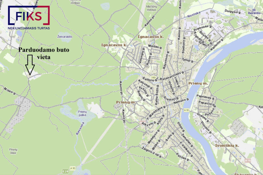 Parduodamas butas Miško g., Prienlaukio k., Prienų r. sav., 64.41 m² ploto 3 kambariai 25