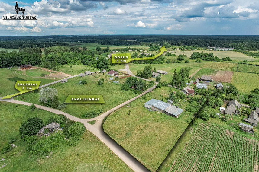 Parduodamas namas Anglininkų k., Trakų r. sav., 75.6 m2 ploto, 1 aukštai 25