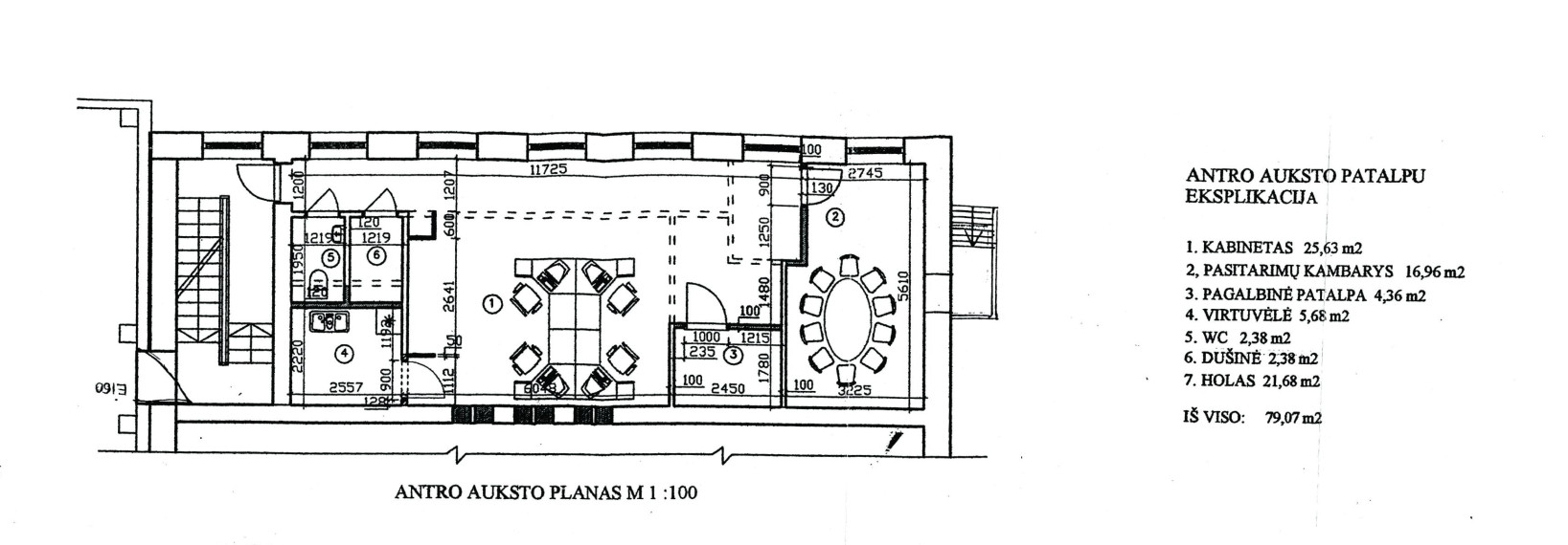 Nuomojamos patalpos Savanorių pr., Naujamiestis, Vilniaus m., Vilniaus m. sav., 74.71 m² ploto 12