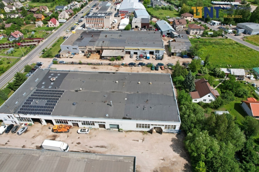 ŠILDOMOS NAUJAI SUREMONTUOTOS PATALPOS GAMYBAI-SANDĖLIAVIMUI, SU PAKELIAMAIS VARTAIS IR TILTINIU KRANU 16