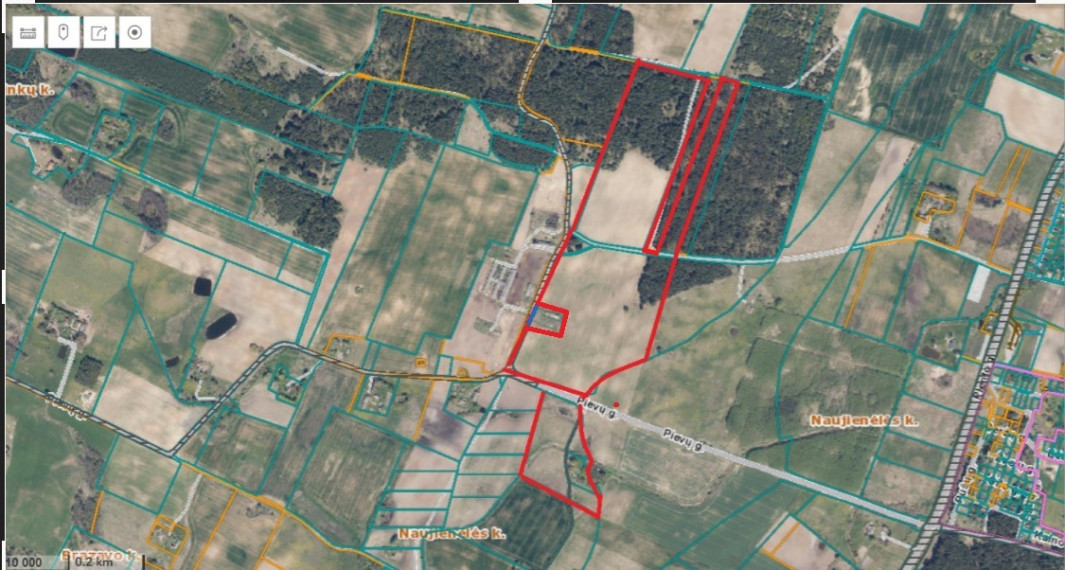 Parduodamas kitos paskirties sklypas Pievų g., Brazavo k., Kalvarijos sav., 48.14 a ploto 9