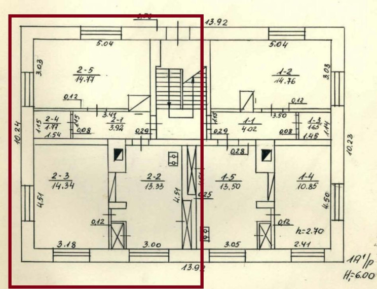 Parduodamas butas Dvaro g., Agluonų k., Akmenės r. sav., 48.13 m² ploto 2 kambariai 15