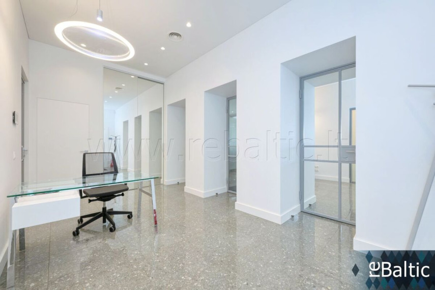 Parduodamos administracinės, paslaugų, prekybos patalpos A. Rotundo g., Centras, Vilniaus m., Vilniaus m. sav., 108.98 m2 ploto 9