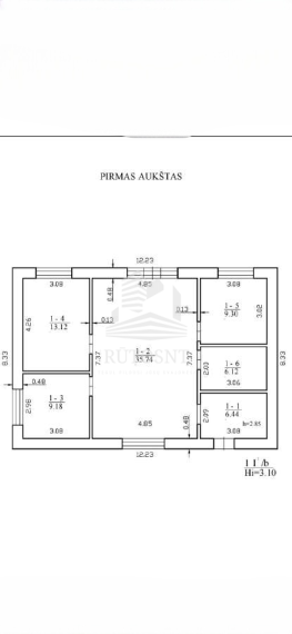 Parduodamas namas Šlapšilės k., Klaipėdos r. sav., 80 m² ploto 4 kambariai 10