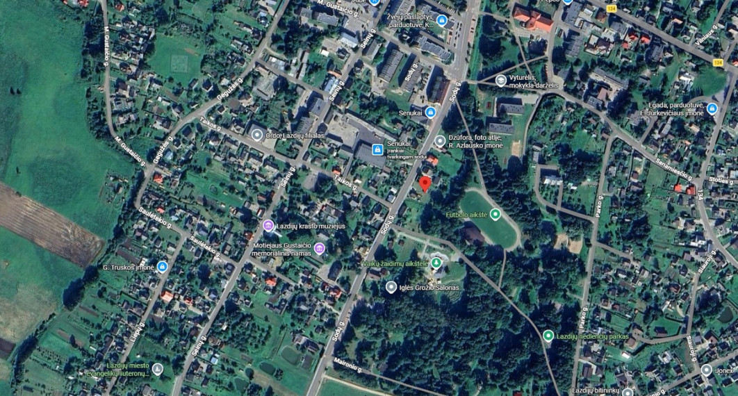 Parduodamas  sklypas Pievų g., Lazdijų m., Lazdijų r. sav., 30 a ploto 9