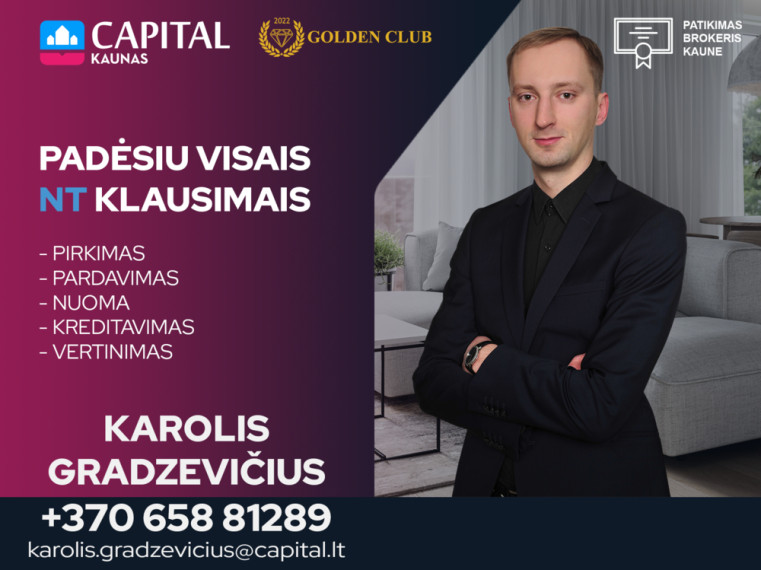 Parduodamas  sklypas Kauno pl., Turžėnų k., Jonavos r. sav., 157 a ploto 9