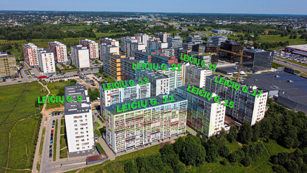 Parduodamos patalpos Leičių g., Pašilaičiai, Vilniaus m., Vilniaus m. sav., 202.73 m² ploto 1