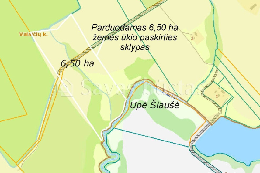Parduodamas  sklypas Valaičių k., Kelmės r. sav., 650 a ploto 6