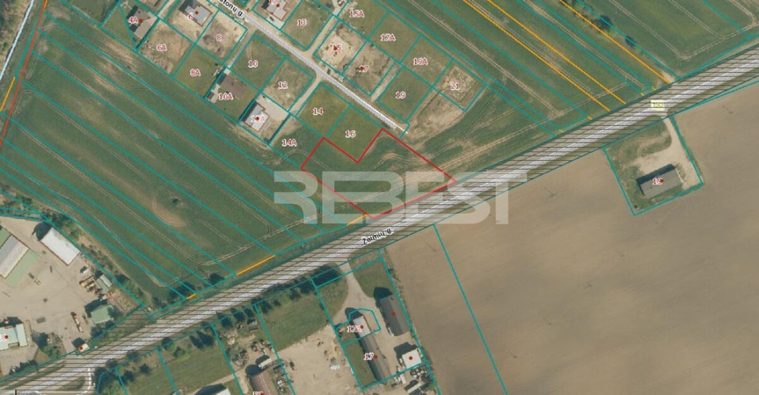 Parduodamas komercinės paskirties sklypas Kaštonų g., Šapnagių k., Šiaulių r. sav., 45.1 a ploto 1