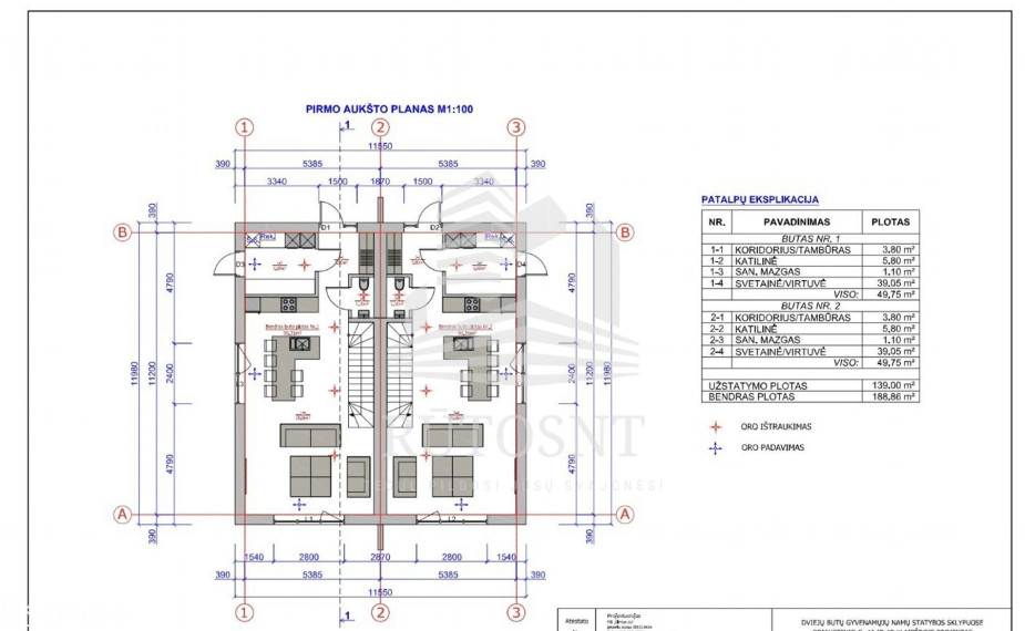 Parduodamas namas Tauralaukis, Klaipėdos m., Klaipėdos m. sav., 95.00 m² ploto 5 kambariai 2