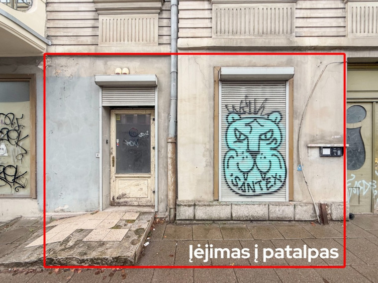 Parduodamos  patalpos Kauno g., Centras, Vilniaus m., Vilniaus m. sav., 206.72 m2 ploto 5