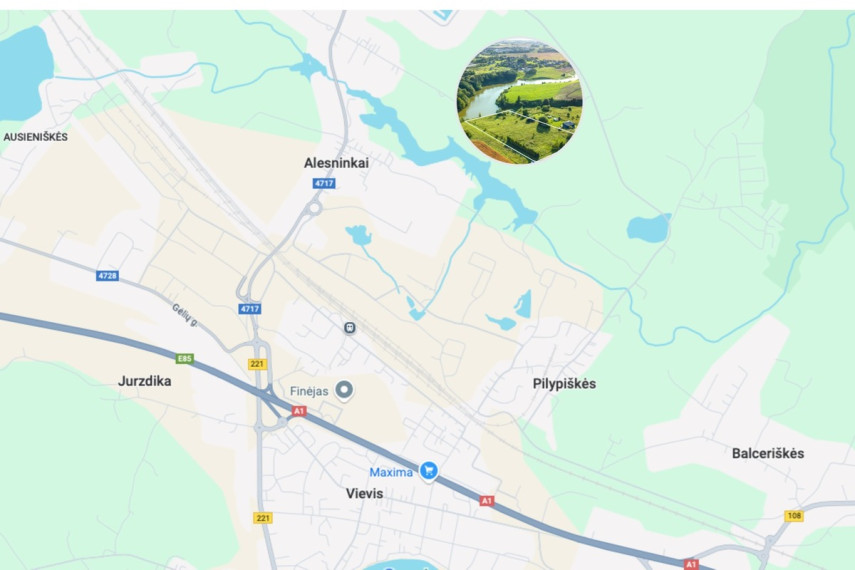 Parduodamas  sklypas Užupio g., Alesninkų k., Elektrėnų sav., 109 a ploto 13